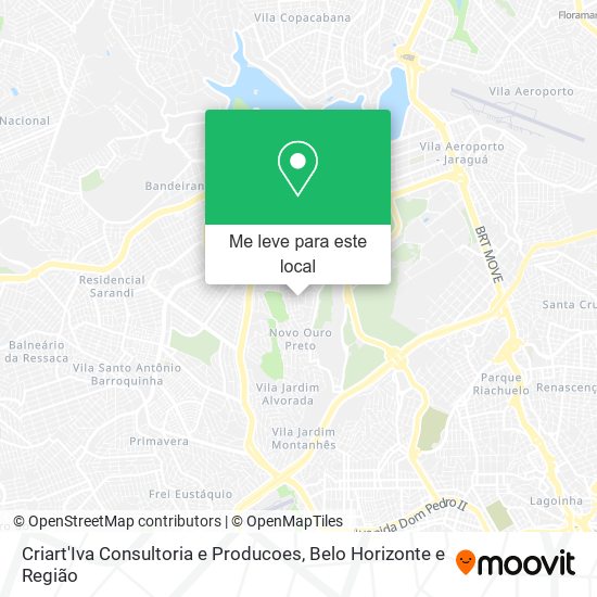 Criart'Iva Consultoria e Producoes mapa