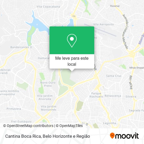 Cantina Boca Rica mapa