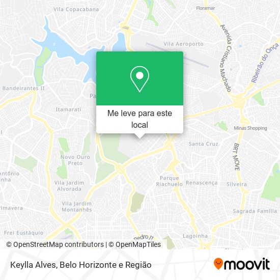 Keylla Alves mapa