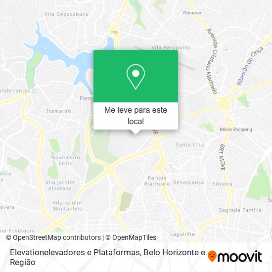 Elevationelevadores e Plataformas mapa