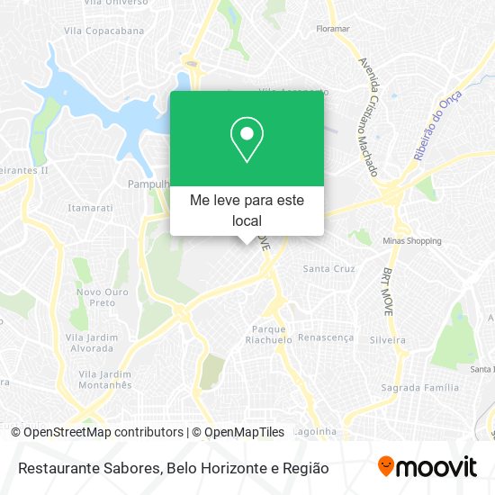 Restaurante Sabores mapa