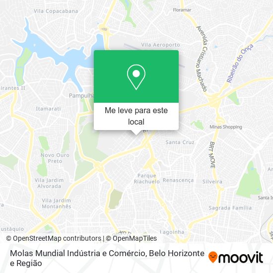 Molas Mundial Indústria e Comércio mapa
