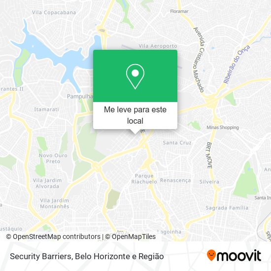Security Barriers mapa