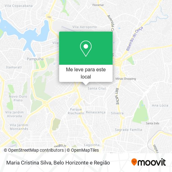 Maria Cristina Silva mapa