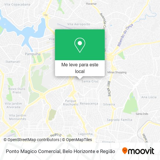 Ponto Magico Comercial mapa