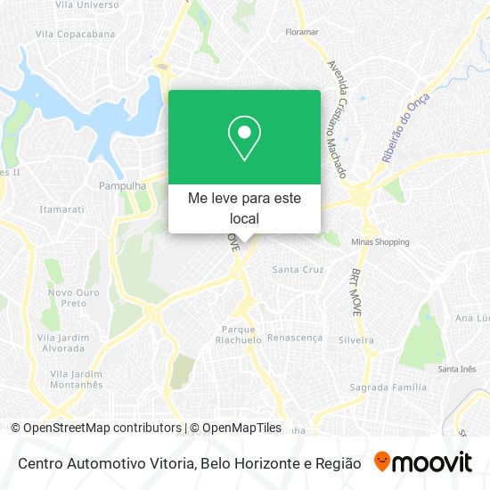 Centro Automotivo Vitoria mapa