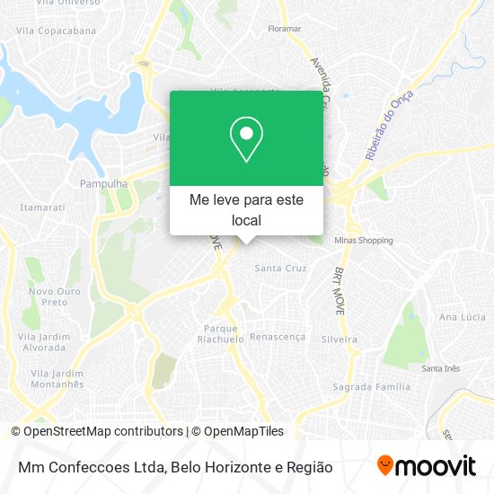 Mm Confeccoes Ltda mapa