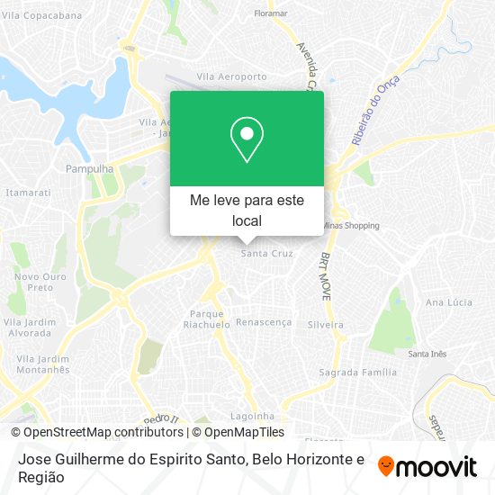 Jose Guilherme do Espirito Santo mapa