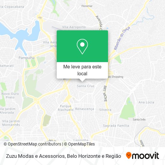 Zuzu Modas e Acessorios mapa