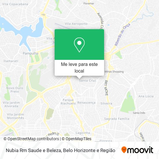 Nubia Rm Saude e Beleza mapa