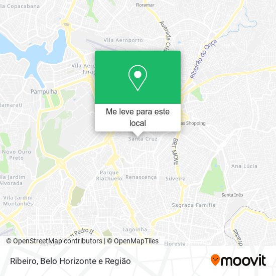 Ribeiro mapa