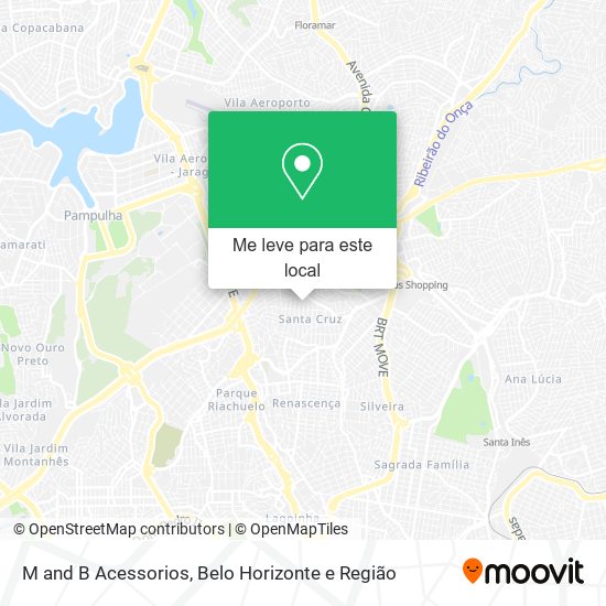 M and B Acessorios mapa
