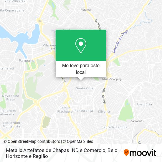 Metalix Artefatos de Chapas IND e Comercio mapa