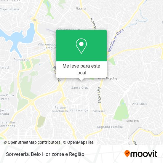 Sorveteria mapa