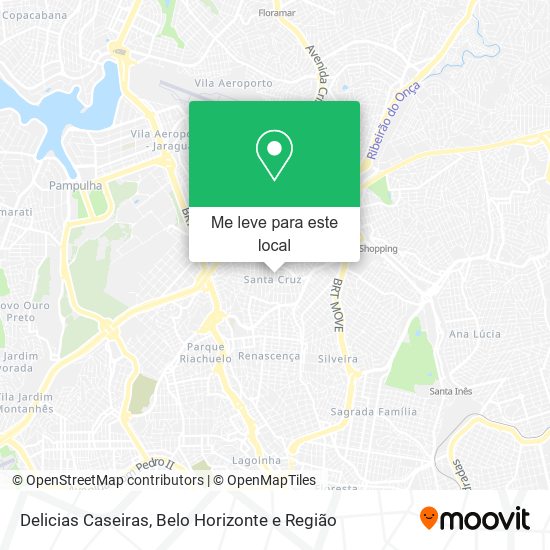 Delicias Caseiras mapa