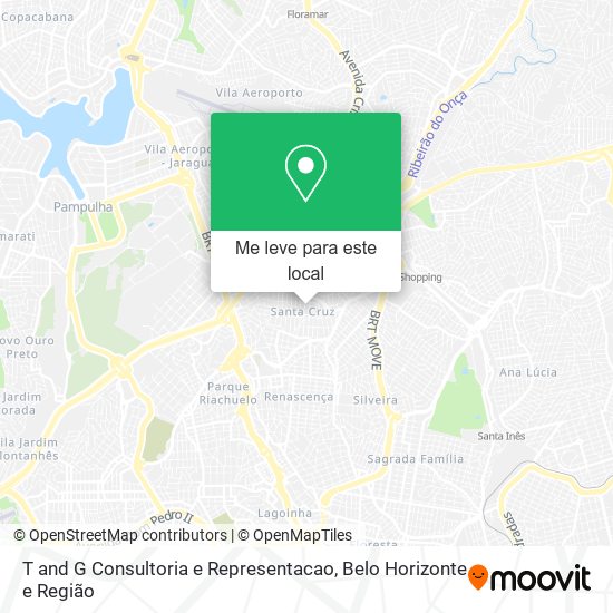T and G Consultoria e Representacao mapa