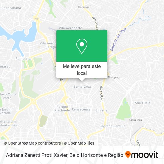 Adriana Zanetti Proti Xavier mapa