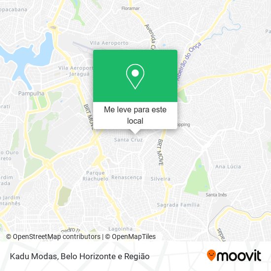 Kadu Modas mapa