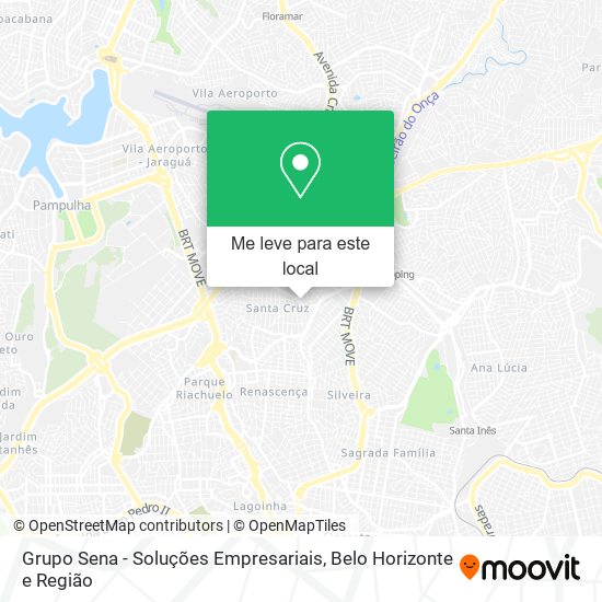 Grupo Sena - Soluções Empresariais mapa