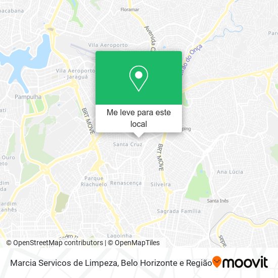 Marcia Servicos de Limpeza mapa