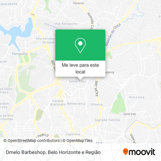 Dmelo Barbeshop mapa