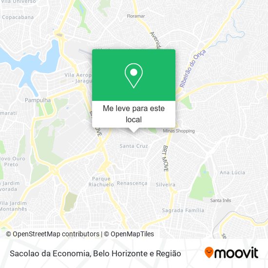 Sacolao da Economia mapa