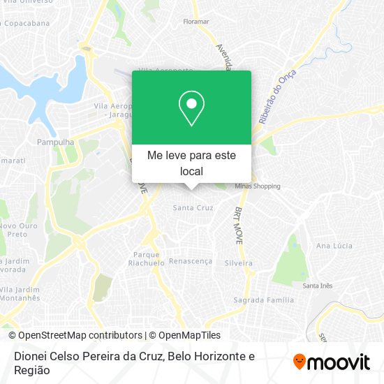 Dionei Celso Pereira da Cruz mapa