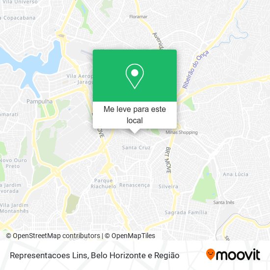 Representacoes Lins mapa