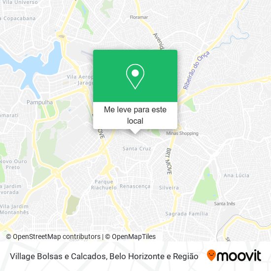 Village Bolsas e Calcados mapa