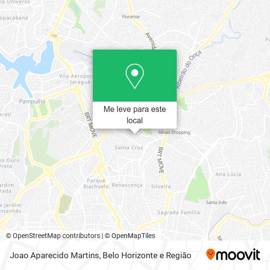 Joao Aparecido Martins mapa