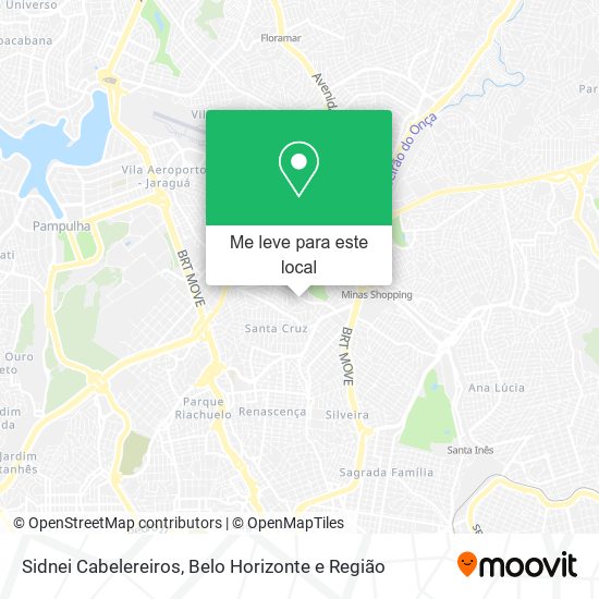 Sidnei Cabelereiros mapa