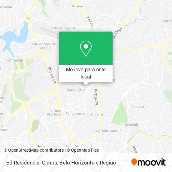 Ed Residencial Cimos mapa
