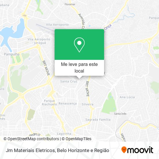 Jm Materiais Eletricos mapa