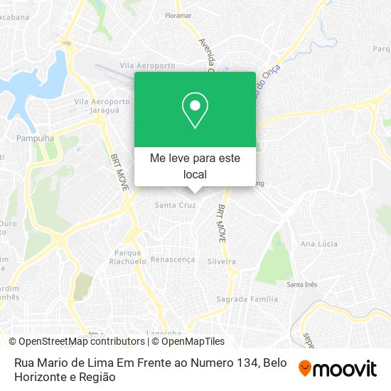 Rua Mario de Lima Em Frente ao Numero 134 mapa