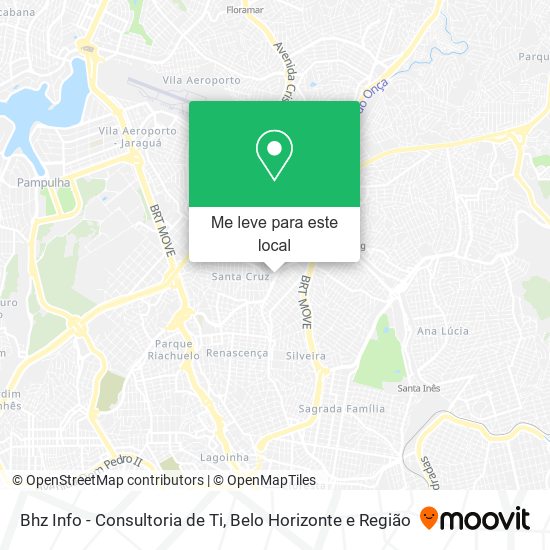 Bhz Info - Consultoria de Ti mapa