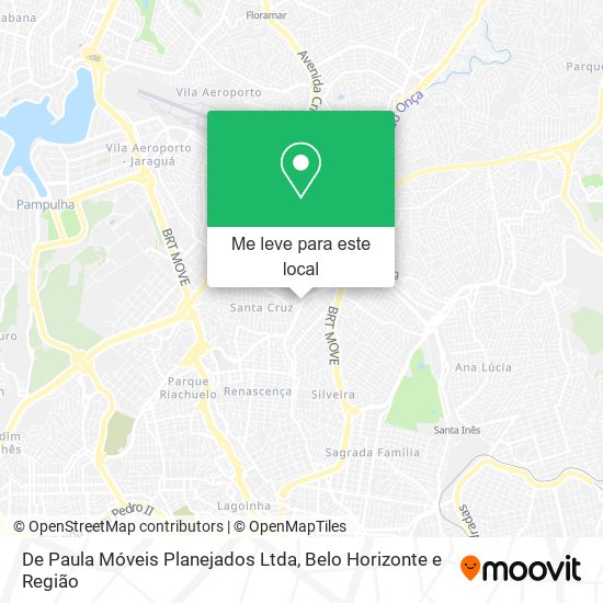 De Paula Móveis Planejados Ltda mapa