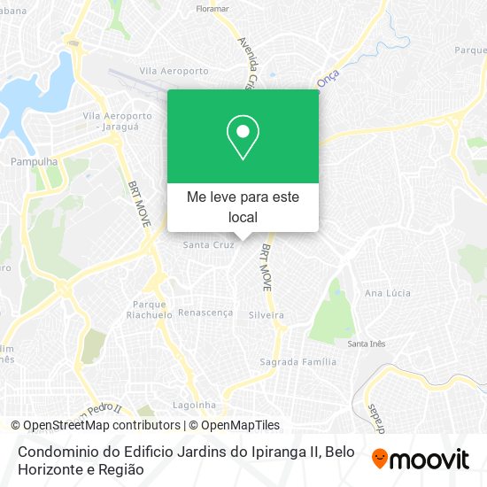 Condominio do Edificio Jardins do Ipiranga II mapa