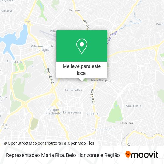 Representacao Maria Rita mapa