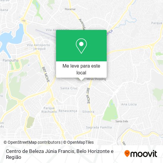 Centro de Beleza Júnia Francis mapa