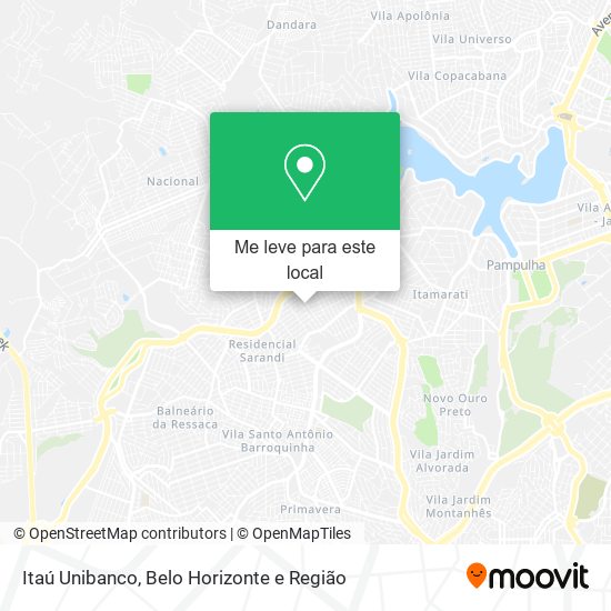 Itaú Unibanco mapa