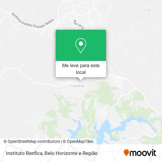Instituto Benfica mapa
