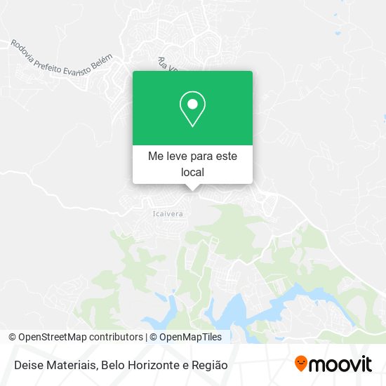 Deise Materiais mapa