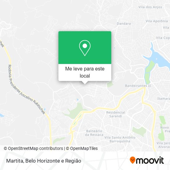 Martita mapa
