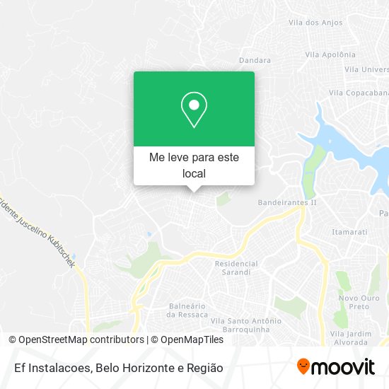 Ef Instalacoes mapa