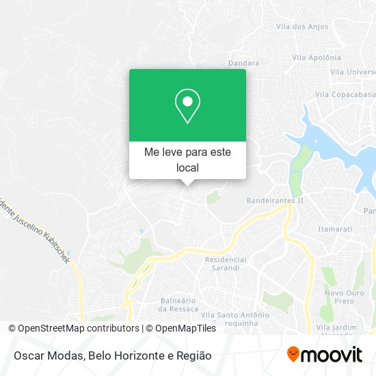 Oscar Modas mapa