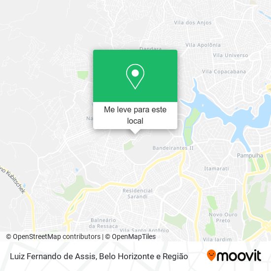 Luiz Fernando de Assis mapa