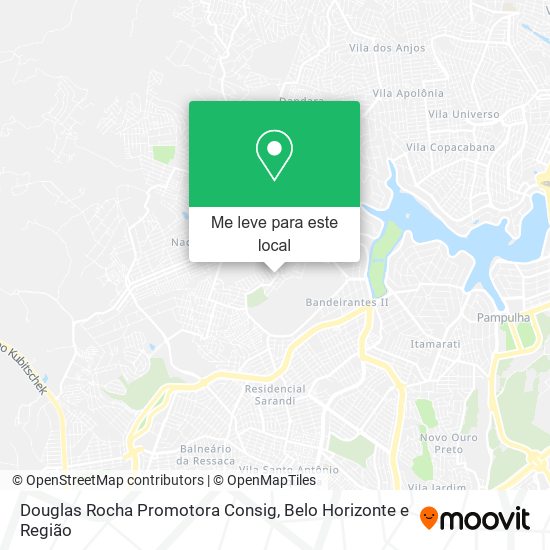 Douglas Rocha Promotora Consig mapa