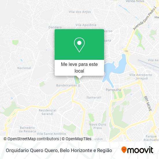 Orquidario Quero Quero mapa