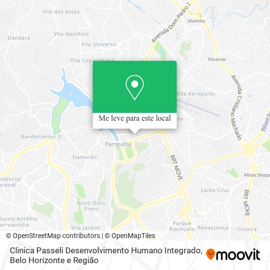 Clinica Passeli Desenvolvimento Humano Integrado mapa