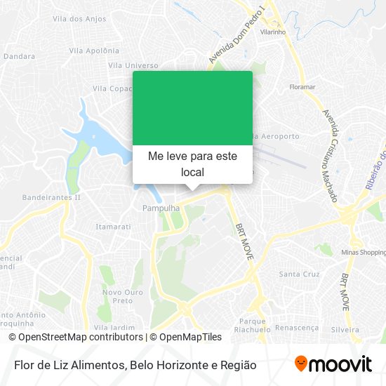 Flor de Liz Alimentos mapa